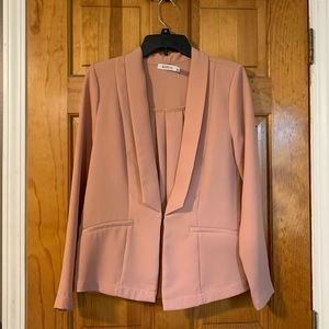 Pink blazer